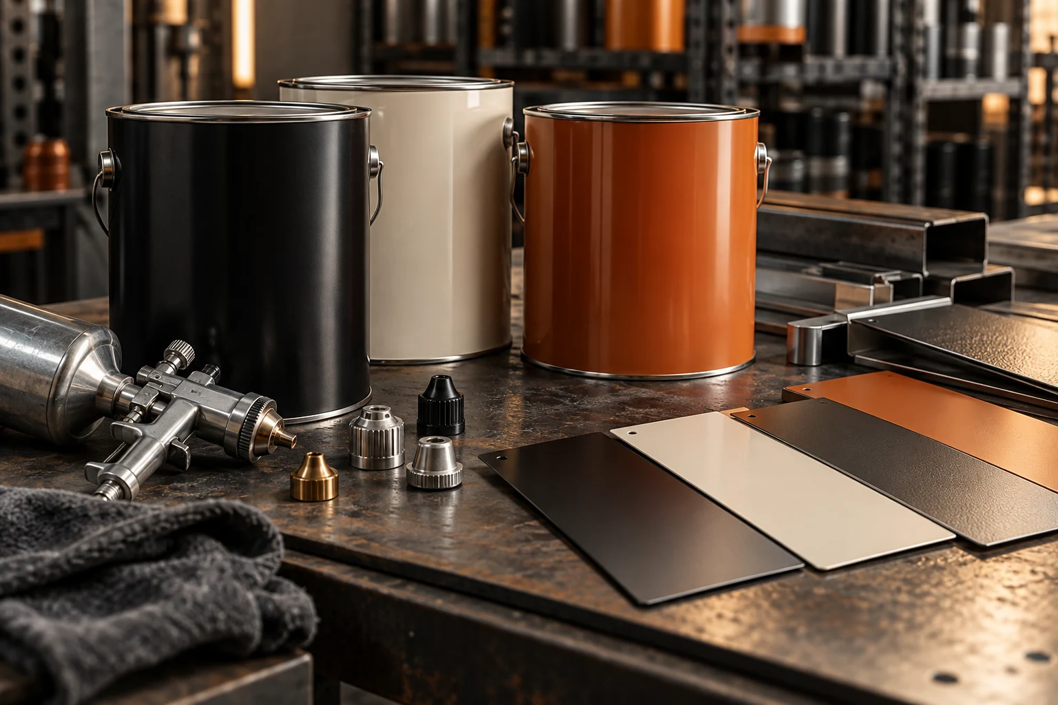 Illustrative industrial paint distributors imagery